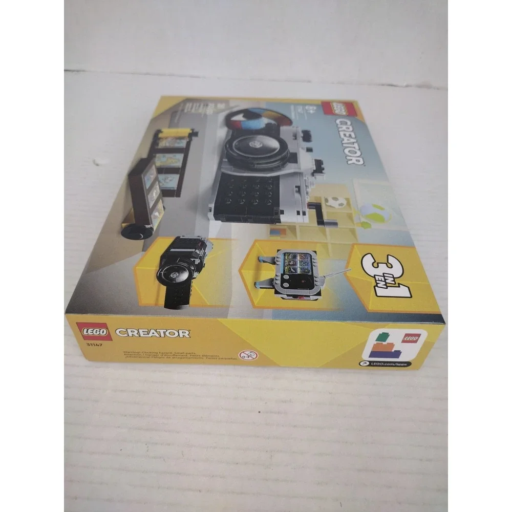 LEGO 31147 CREATOR 3 in 1 Retro Camera 261 pcs. Brand New
